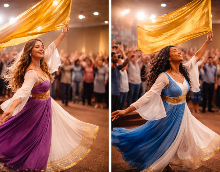 Danzando Ante El Señor: Celebrando Con Alegría Y Gratitud