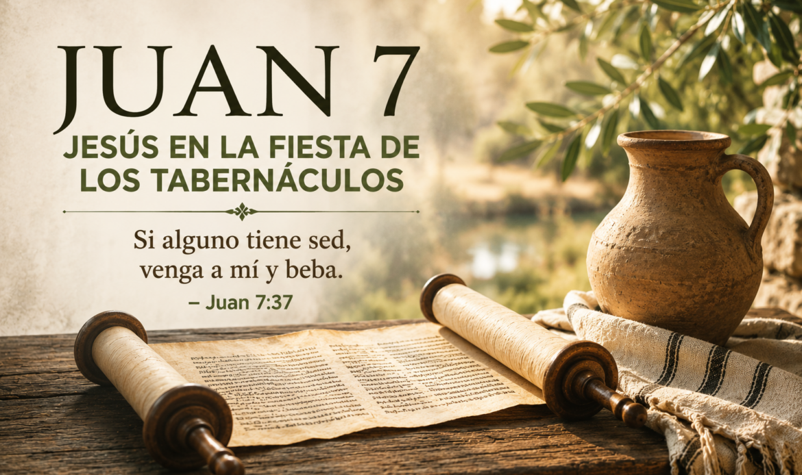 Juan 7 Jesús en la Fiesta de los Tabernáculos – La Verdad que Divide Corazones y Sacia Nuestra Sed Espiritual 4